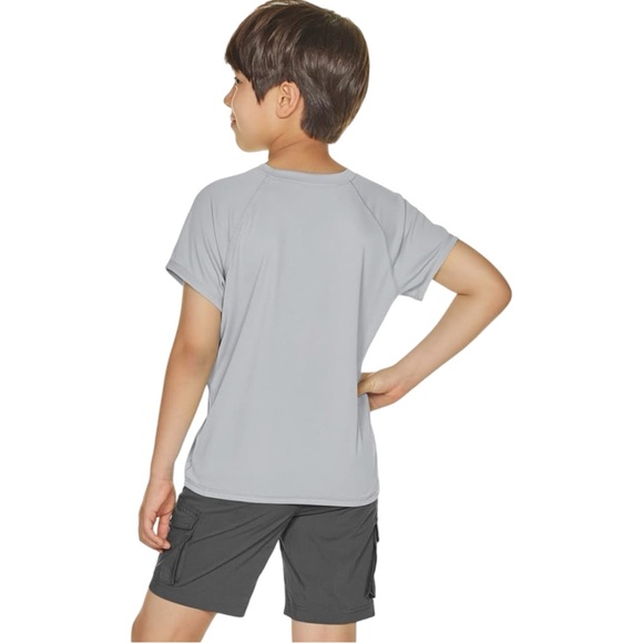 EUC Athlio Grey UPF 50+ Short Sleeve Shirt - Picture 4 of 11